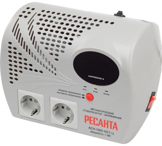 Стабилизатор  1000Вт АСH-1000 Н2/1-Ц Ресанта 5%(13)