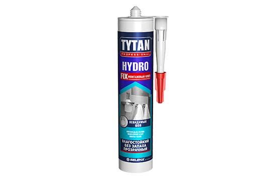 Клей жидкие гвозди акриловые 310г прозрачный нар/внутр. Hydro Fix Tytan Professional@---