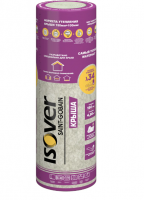 Минвата с/в 150х1200х4000мм 4,88 м2 Теплая Крыша Стронг Isover