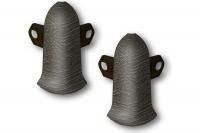 Плинтус Идеал 3Д 55 Классик 303  угол наружний венге темный