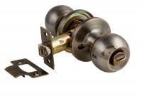 Защелка круглая фиксатор 6072-03ВК бронза АВ S-Locked