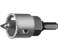 Коронка керамика/кирпич/пор.бетон карбид-вольфрам  32х25мм Зубр