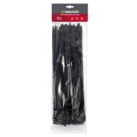 Хомут нейлоновый  4,8х300мм  100шт черный Милен