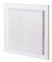 Решетка вентиляционная пластик 200х200  с сеткой Seria1 2020 Zernberg