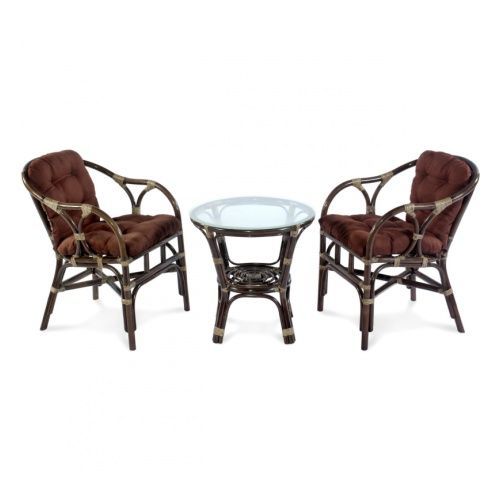 Мебель ротанговая Комплект кофейный Terrace Set 11/05 браун