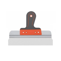 Шпатель нержавеющий  2-к ручка 200мм высокое полотно Irwest