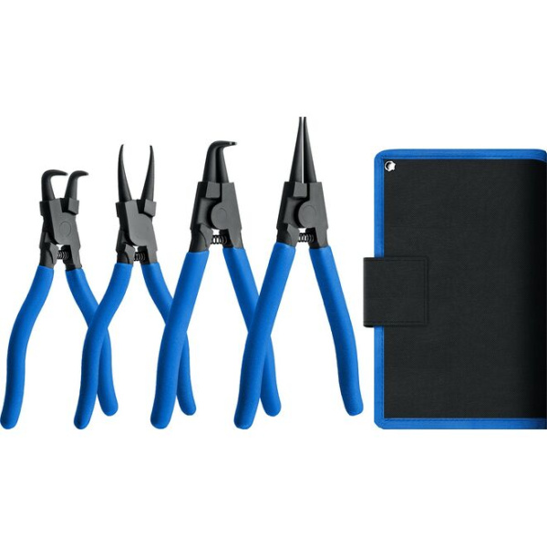 Набор съемников стопорных колец 180мм 4шт Зубр