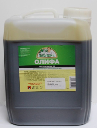 Олифа оксоль 10 л Эксперт