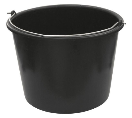 Ведро строительное резинопластик 12л