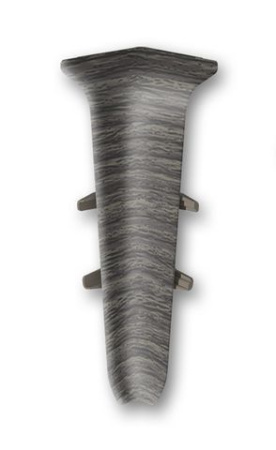 Плинтус Deconika 70 352 угол наружный каштан серый-----