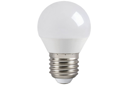 Лампа светодиодная Е27  5Вт Led 2700К теплый свет шар Эра---