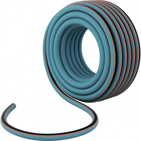 Шланг поливочный 3/4 4-слойный 25bar 25м UV ( - 5/+65) ПВХ  Luxe Palisad 