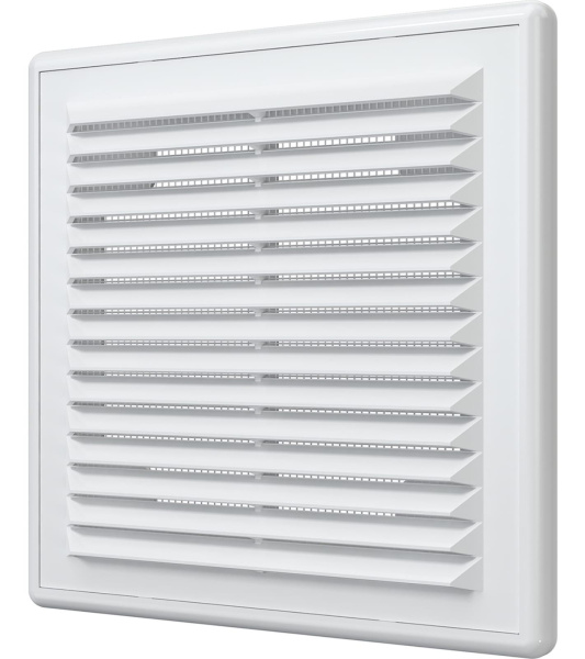 Решетка вентиляционная пластик 150х150 с сеткой 1515Р ERA