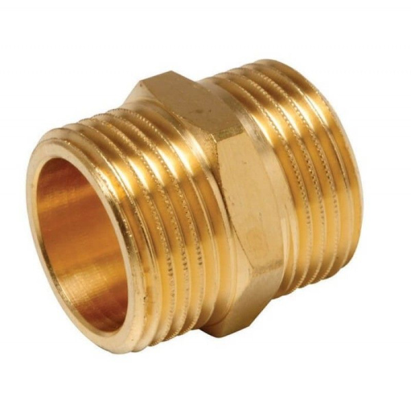 Нипель латунь 25мм 