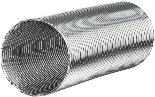 Воздуховод вентиляционный алюминиевый 150мм 1-3м Анкор