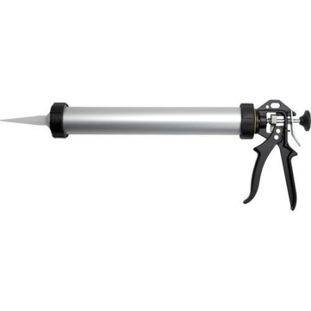 Пистолет для герметиков закрытый для туб 240мл алюминиевый  Вихрь