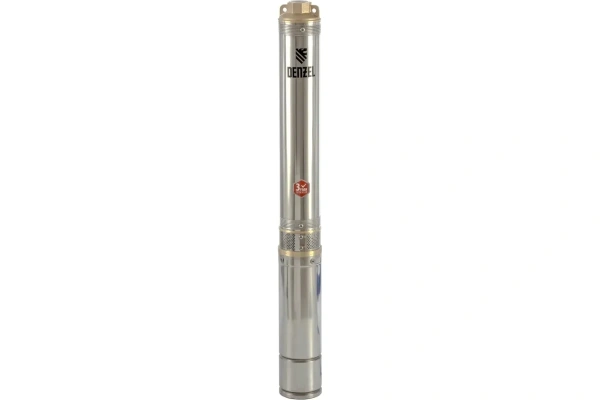 Насос скважинный  800Вт 55л.мин/Н-75м/глубина 80м/д.72мм центробежный DWC-3-60 напор 60м Denzel